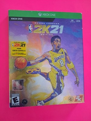 NEW - NBA 2K21 Mamba Forever Edition XBOX One Kobe CIB W/ Slipcover -Free ShipN!