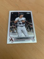 Stuart Fairchild 2022 Topps Chrome Rookie Card #156 Arizona Diamondbacks RC