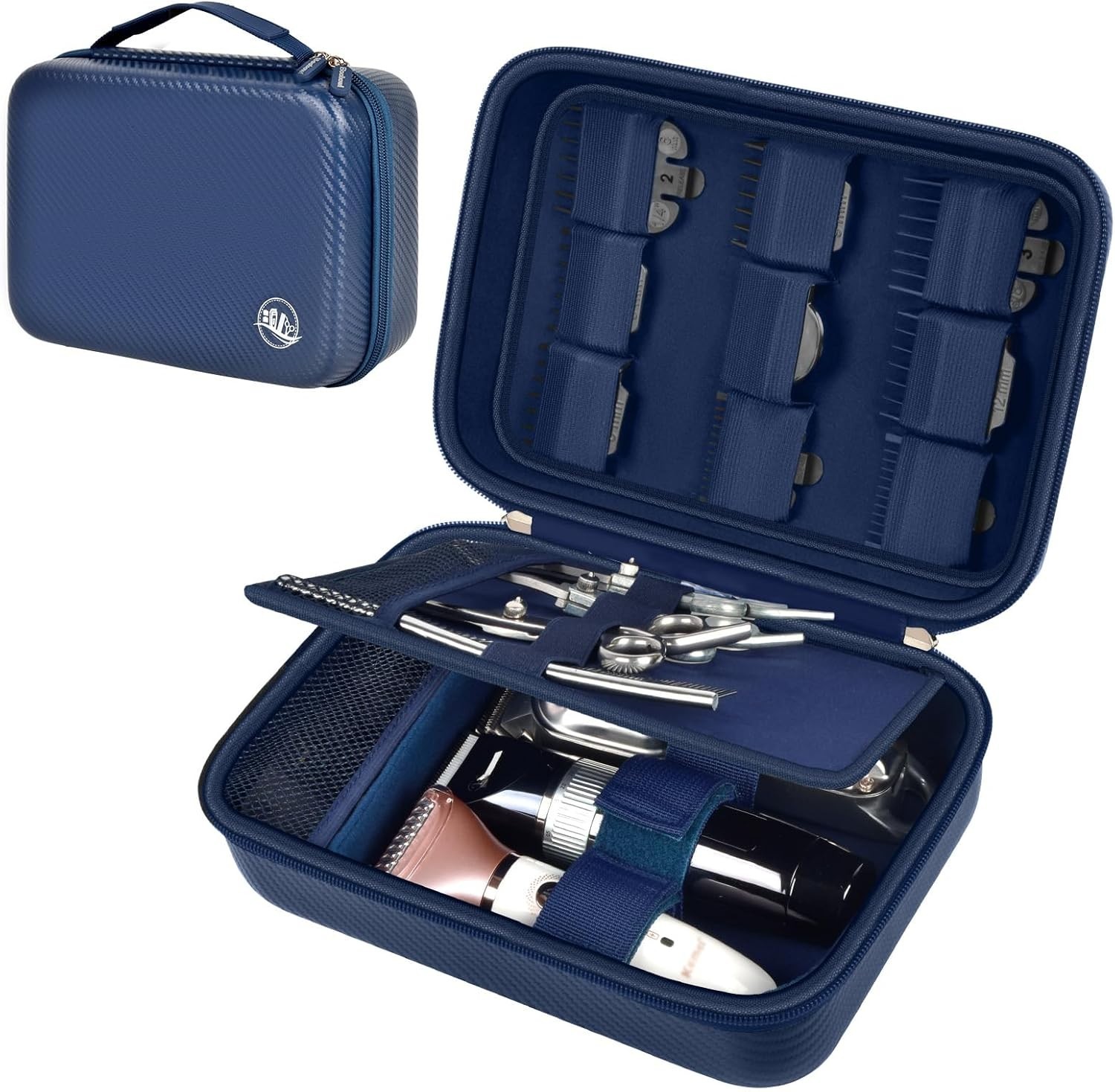 Barber Tool Bag Case Trimmer Travel Storage Organizer for Ha