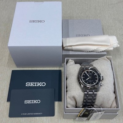 SEIKO PROSPEX SBDC217 Speedtimer Solar Chronograph Stainless Steel Men Watch New