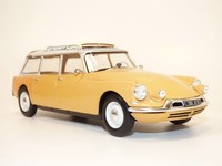 Citroen Ds ID19 Break Jaune 1/24