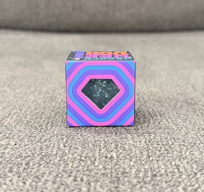 NEE DOH NeeDoh Groovy Jewel 1.25  BLUE Rare Fidget Sparkly Squishy Toy NIB New!