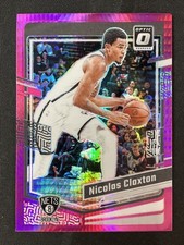 2023-24 Donruss Optic #148 Nicolas Claxton Brooklyn Nets Hyper Pink