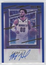 2020 Panini Recon Rookie Signatures Blue 39/49 Markus Howard #RRS-MKH Auto 07gz