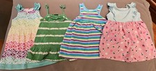 Lot Of 9 Sz 18mo Girls Casual Knit Dresses