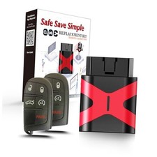 2 Programmable Key fob Scanner Tool, Easy DIY Programmer Kit Replacement for