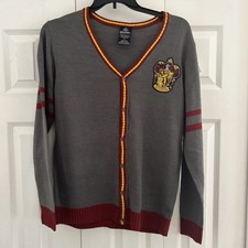 Wizarding World Harry Potter Gryffindor Cardigan Sweater Adult Medium Cosplay