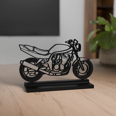 GSF 600 Bandit N Modell 3D Dekoration - Geschenk für Motorradfans