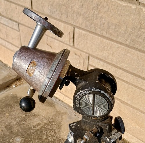 Quick-Set Elevator Senior Model ES2 Vintage Aluminum Tripod (Rare) - Picture 13 of 14