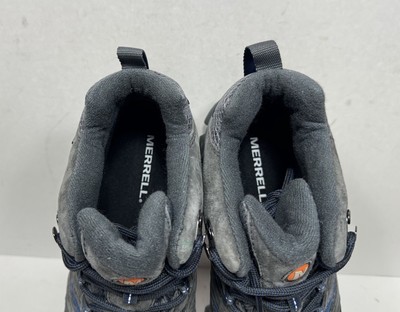 Merrell Moab 3 Mid Granite Blue Waterproof Hiking Boots  display picture 3
