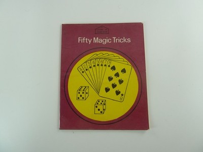 Fünfzig Zaubertricks James Pike Ltd Taschenbuch Vintage Instructional Magic Book