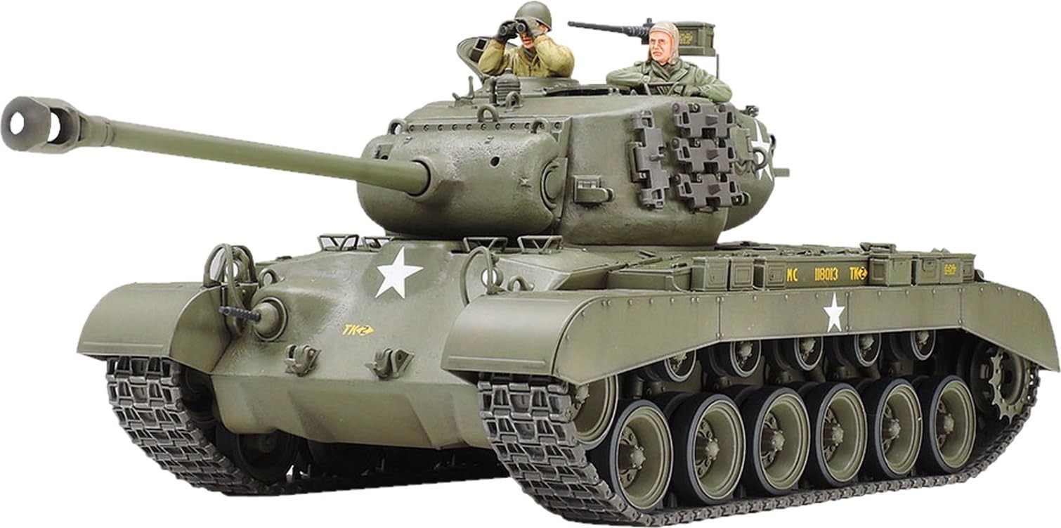 Tamiya 1/35 Maquette Militaire N°254 Char D'Armée Américain M26 Pershing Kit - Image 2