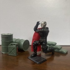 Gi Joe 1988 Vintage Original DESTRO Iron Grenadiers leader   3.75" LOOSE figure