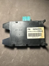 CHEVY SILVERADO K2500 C2500 C3500 TRUCK ANTI-THEFT PASSLOCK VATS MODULE 16264965