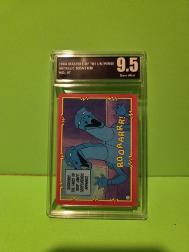 1985 Masters Of The Univers 47 Matellic Monster Graded 9.5