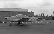 Ryan Navion B HB-ESG, c1954, B&W Negative, Aviation Aircraft