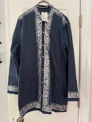 ZSJR Men's Traditional Asian African Long Sleeve Shirt