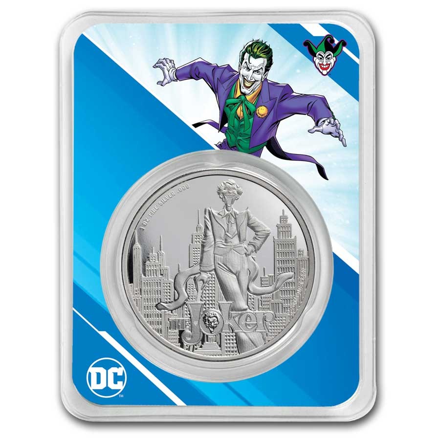2024 Samoa 1 oz Silver DC Comics The Joker BU (with TEP) | eBay