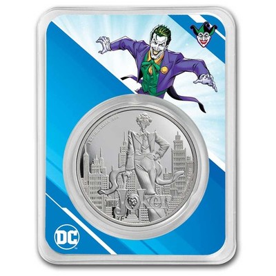 2024 Samoa 1 oz Silver DC Comics The Joker BU (with TEP) | eBay