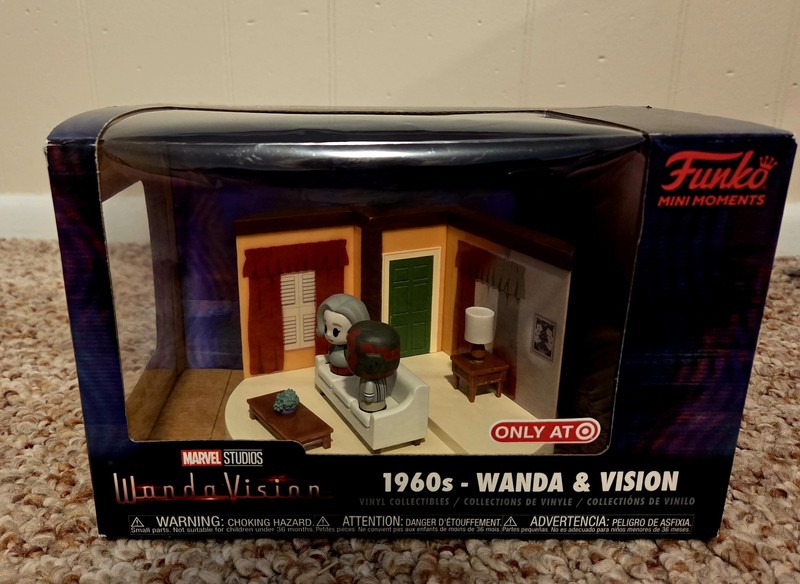 Funko Mini Moments: Marvel - 1960s - Wanda & Visionwa - Target (Exclusive)