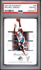 Michael Jordan #90 Prices | 2001 SP Authentic | Basketball Cards