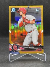 2018 Bowman Chrome Prospects Gold Refractor /50 Chase Pinder #BCP222 Cardinals
