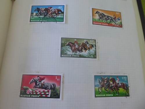 A WELL PRESENTED STAMP ALBUM OF AROUND 230 HORSE THEMED STAMPS - 第 12/24 張圖片