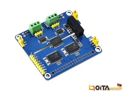 WaveShare 2-Kanal WS17912 CAN Expansion HAT Erweiterungs-Shield für Raspberry Pi