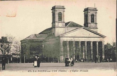 LA ROCHE-SUR-YON 85 Vendee Eglise Saint Louis