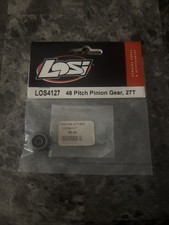 B1 Losi 4127 48 Pitch 27 Tooth Pinion Gear Missing Grub Screw Team Losi