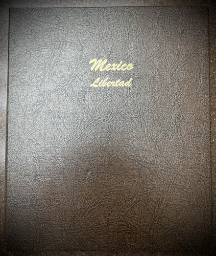 Dansco 1982-2002 Mexico Libertad 7232 Album Plus 2 Extra Pages 42 Holes w Slides