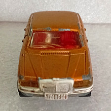 Majorette Mercedes-Benz 450 SE 1/66 Gold Diecast Car Opening Doors