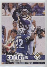 1998 Upper Deck UD Choice Cris Carter #97 HOF 7rf