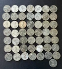 New ListingRoll of 50 Circulated 1943 Steel Pennies all P Mint *Actual Coins Pictured*