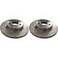2X AIC Bremsscheiben 300Mm InnenbelÜFtet Hinten Passend FüR MERCEDES-BENZ