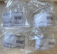 Replacement For Nibco/Phoenix Hot/Cold Faucet Handle - Clear/ Pack Of 4