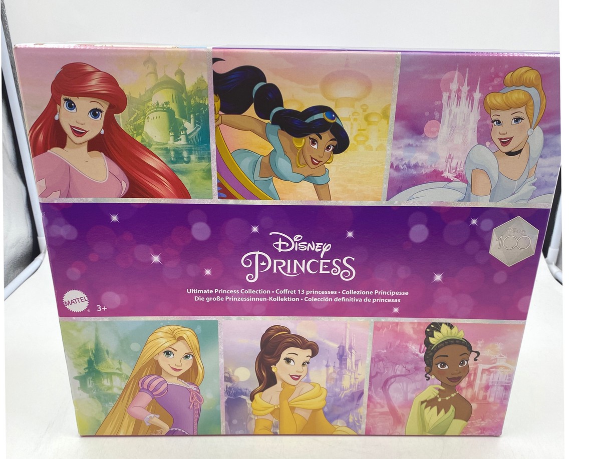 【最終値下げ】Disney Princess Complete Box人形セット Disney Princess Story Sparkle Princess Doll 7-Pk Gift Set