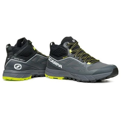 Scarpa Herren Rapid Mid GTX Zustiegsschuhe (Anthracite/Acid Lime)