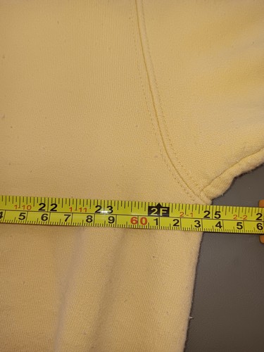 Georgia Tech Yellow Jackets Hoodie Mens Large L Yellow Pullover Sweatshirt NCAA - Picture 16 of 16