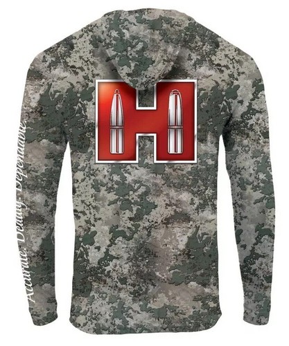 Sudadera con capucha camuflada manga larga Hornady Solar para hombre - Imagen 1 de 7