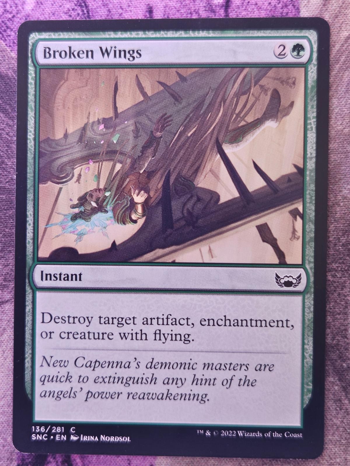 Broken Wings 136 Common Streets of New Capenna Magic: The Gathering MP