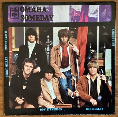 Moby Grape Omaha / Someday 45 rpm 7  Columbia 44173 PS Picture Sleeve c. 1967