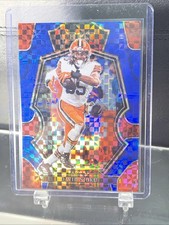 2022 Select David Njoku Blue Checkerboard Premier Level Prizm /149 Browns #125