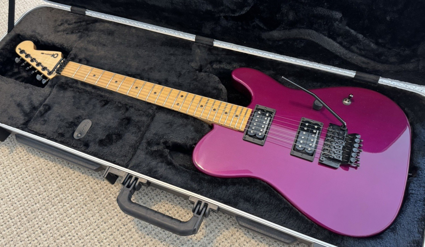 Charvel USA San Dimas Style 2 Tele Candy Purple Limited Color 2008-2009