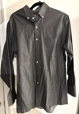 Michael Kors Men's Non Iron Gray Dress Shirt Size 16 32/33 Long Sleeve