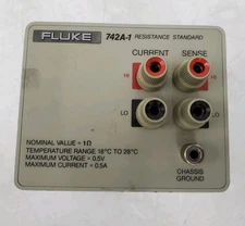 Fluke Calibration 742A -1 Resistance Standard (134920-3 AMR B61)