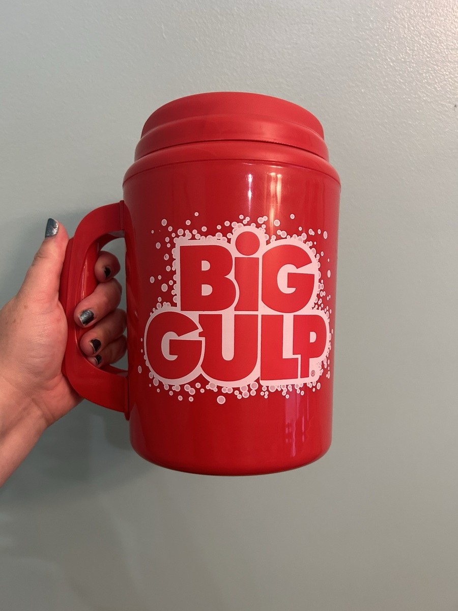7-Eleven Red BIG GULP Thermo Serv Insulated Travel Cup Mug 52oz