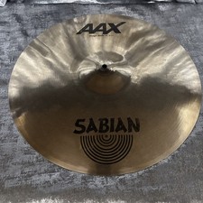 Sabian 20” Inch AAX Stage Ride Cymbal Good Condition No Cracks Dents Nicks Etc
