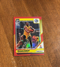 Wenyen Gabriel 2024-25 Panini Optic Red Prizm #67 Maccabi Playtika Tel Aviv /99