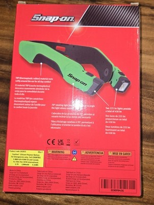 Snap-On 450 Lumen High Tech Rechargeable Headlamp 